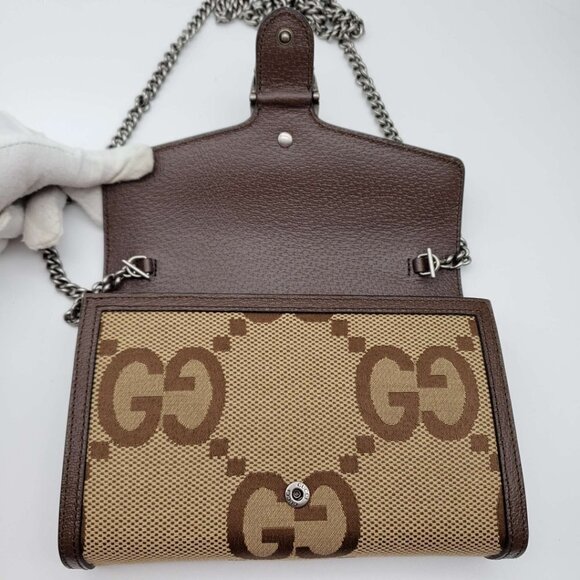 Gucci Dionysus Jumbo GG Wallet on Chain Crossbody Bag - Picture 9 of 15
